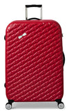 Ted Baker Women's Belle Fashion Lightweight Hardshell Spinner Luggage (Red, Checked - Large 30 - Inch)