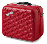 Ted Baker Women's Belle Fashion Lightweight Hardshell Spinner Luggage (Red, Vanity Case)