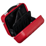 Ted Baker Women's Belle Fashion Lightweight Hardshell Spinner Luggage (Red, Vanity Case)
