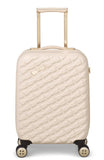 Ted Baker Women's Belle Fashion Lightweight Hardshell Spinner Luggage, Sand Dollar, Checked - Medium 27 - Inch, Luggage