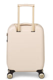 Ted Baker Women's Belle Fashion Lightweight Hardshell Spinner Luggage, Sand Dollar, Checked - Medium 27 - Inch, Luggage