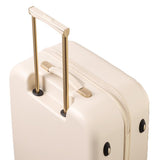 Ted Baker Women's Belle Fashion Lightweight Hardshell Spinner Luggage, Sand Dollar, Checked - Medium 27 - Inch, Luggage