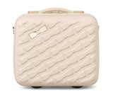 Ted Baker Women's Belle Fashion Lightweight Hardshell Spinner Luggage, Sand Dollar, Vanity Case, Luggage