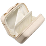 Ted Baker Women's Belle Fashion Lightweight Hardshell Spinner Luggage, Sand Dollar, Vanity Case, Luggage