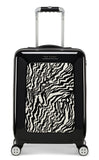 Ted Baker Women's Hardside Lightweight Spinner Luggage (Black/White, Carry - On 21 - Inch)