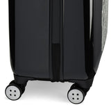 Ted Baker Women's Hardside Lightweight Spinner Luggage (Black/White, Checked - Large 29 - Inch)