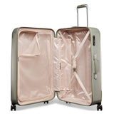 Ted Baker Women's Hardside Lightweight Spinner Luggage (Green, Checked - Large 29 - Inch)