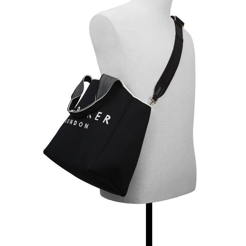 Ted Baker Women's Sara Tote Bag, Black Overflow