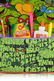 Teenage Mutant Ninja Turtles Backpack With Lunch Box for Boys | Insulated Lunch Bag Lunch Box for Boys, Girls, Toddlers | Teenage Mutant Ninja Turtles Green Backpack for School and Reusable Lunchbox