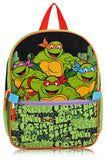 Teenage Mutant Ninja Turtles Backpack With Lunch Box for Boys | Insulated Lunch Bag Lunch Box for Boys, Girls, Toddlers | Teenage Mutant Ninja Turtles Green Backpack for School and Reusable Lunchbox