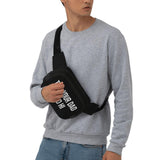 Tell Your Dad I Said Hi Waist Pack Bag Fanny Pack for Men & Women Hip Bum Bag with Adjustable Strap for Outdoors Workout Traveling Casual Running Hiking Cycling