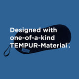 Tempur - Pedic All - Purpose Memory Foam Travel Pillow, Peanut - Shaped Lumbar Pillow for Neck and Back Pressure Relief, Navy