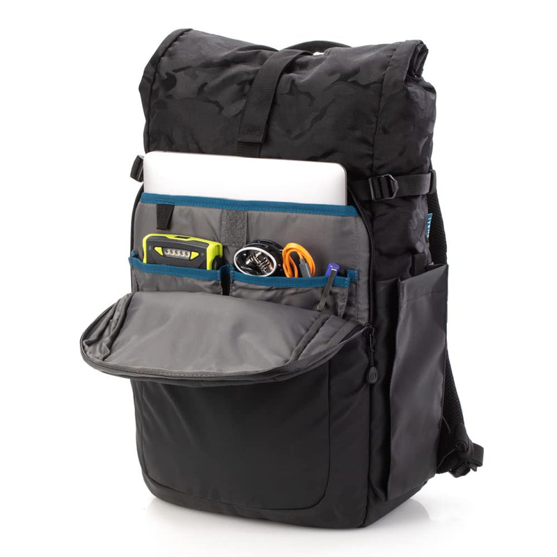 Tenba Fulton v2 14L All Weather Backpack for Mirrorless and DSLR cameras and lenses – Black/Black Camo (637 - 735)