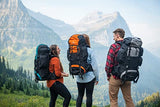 Teton 65L Scout Internal Frame Backpack for Hiking, Camping, Backpacking, Travel, Rain Cover Included, Pacific