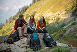 Teton 65L Scout Internal Frame Backpack for Hiking, Camping, Backpacking, Travel, Rain Cover Included, Pacific