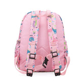 THE Crafts Cute Toddler Backpack for Boys Girls Preschool Kindergarten Nursery Travel School Bag with Chest Buckle(Pink Dinosaur)