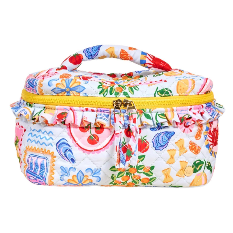 The Darling Effect Ciao Bella Glam & Go Quilted Cosmetic Bag