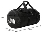 The North Face Base Camp Medium Mens Duffel Bag TNF Black/TNF White 71L