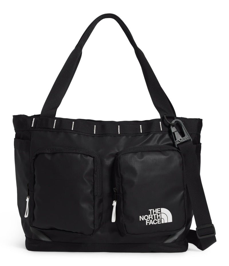The North Face Base Camp Voyager Tote, TNF Black/TNF White - NPF, One Size