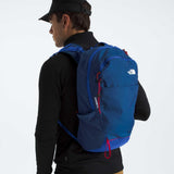 The North Face Basin 18 Liter Technical Daypack with Rain Cover - Unisex Backpack, Sternum Strap, Hiking Pole Attachment, Estate Blue/TNF Blue, One Size