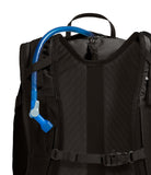 The North Face Basin 24 Liter Technical Daypack with Rain Cover - Unisex, Hiking Pole Attachment, Compression Straps, TNF Black/TNF Black - NPF, One Size