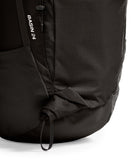 The North Face Basin 24 Liter Technical Daypack with Rain Cover - Unisex, Hiking Pole Attachment, Compression Straps, TNF Black/TNF Black - NPF, One Size