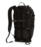 The North Face Basin 24 Liter Technical Daypack with Rain Cover - Unisex, Hiking Pole Attachment, Compression Straps, TNF Black/TNF Black - NPF, One Size