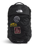 The North Face Borealis Commuter Laptop Backpack - Water Repellent, Laptop Sleeve, Large Main Compartment, TNF Black U Borealis Patch/TNF White, One Size