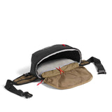 The North Face Borealis Convertible Pack - Commuter Laptop Backpack, Removable Lumbar Pack, Water Repellent Finish, Cedar/Lava Red, One Size
