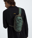 The North Face Borealis Sling Bag - Crossbody Bag, Water Repellent, Adjustable Strap, Multiple Compartments, Cedar/Lava Red, One Size