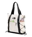 The North Face Borealis Tote Bag - Over Shoulder & Backpack Carry Options, Water Repellent, 13" Laptop Sleeve, Gardenia White/TNF Black - NPF, One Size