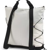 The North Face Borealis Tote Bag - Over Shoulder & Backpack Carry Options, Water Repellent, 13" Laptop Sleeve, White Dune/TNF Black, One Size