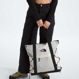 The North Face Borealis Tote Bag - Over Shoulder & Backpack Carry Options, Water Repellent, 13" Laptop Sleeve, White Dune/TNF Black, One Size