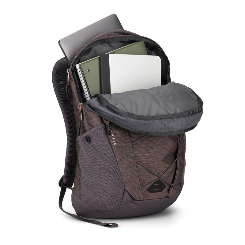 The North Face Cryptic Mens Backpack Rabbit Grey Copper Melange 29L