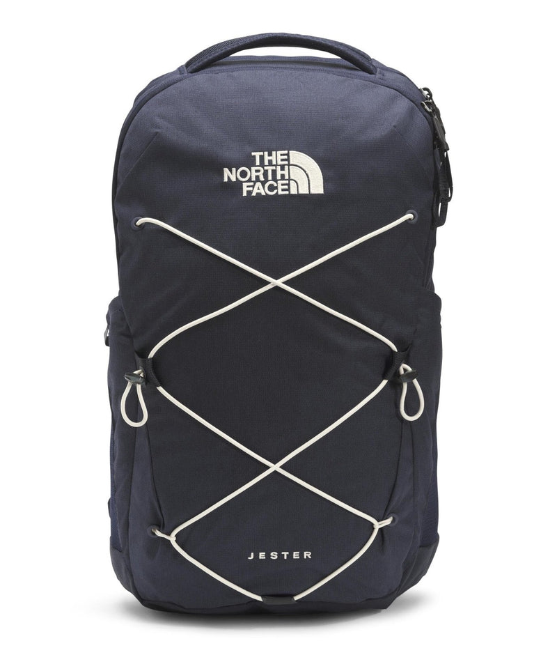 The North Face Jester Everyday Laptop Backpack - Commuter Daypack, Water Repellent, Laptop Sleeve, Aviator Navy Light Heather/Vintage White - NPF, One Size