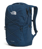 The North Face Jester Everyday Laptop Backpack - Commuter Daypack, Water Repellent, Laptop Sleeve, Shady Blue/TNF White - NPF, One Size