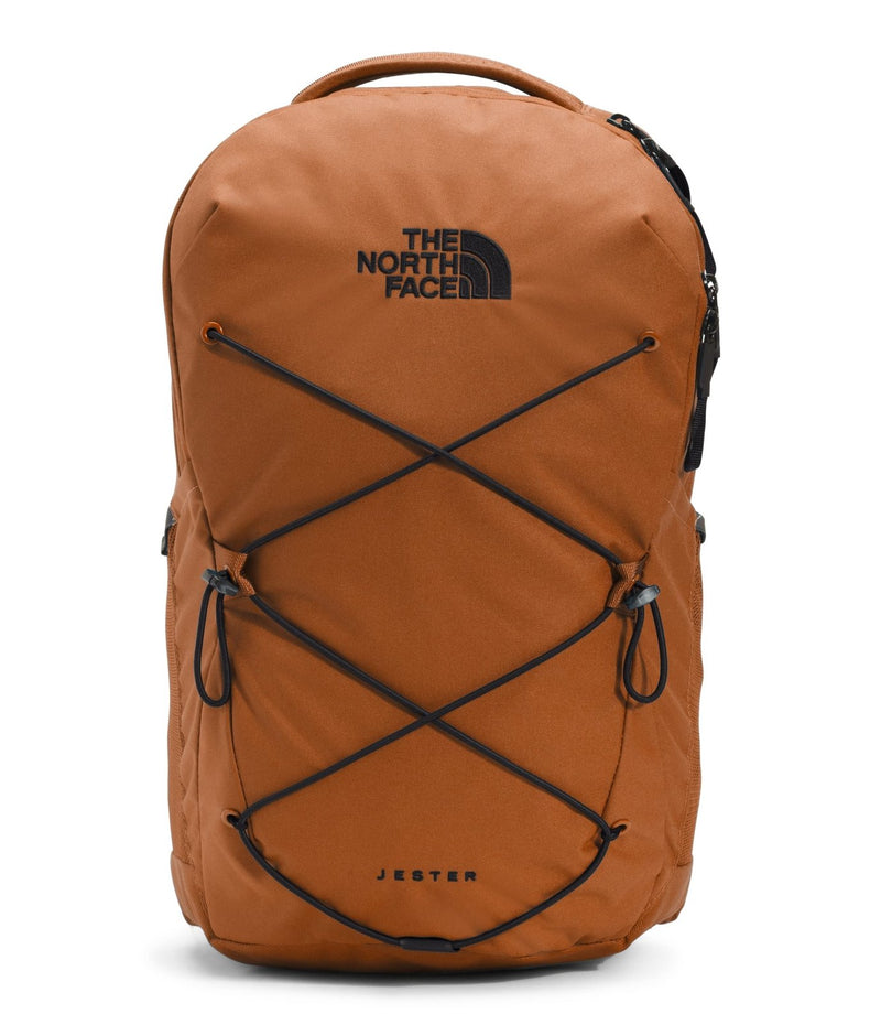 THE NORTH FACE Jester Everyday Laptop Backpack, Leather Brown/Tnf Black, One Size