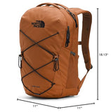 THE NORTH FACE Jester Everyday Laptop Backpack, Leather Brown/Tnf Black, One Size