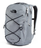 The North Face Jester Everyday Laptop Backpack, Mid Grey Dark Heather/TNF Black, One Size