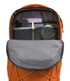 The North Face Jester Everyday Laptop Backpack - PFAS Free, Iron Bronze Dark Heather/Papaya, One Size