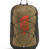 The North Face Kids' Court Jester Backpack - Water-Repellent Travel Bag, Spacious Main Compartment, for Tweens/Young Teens, Cedar/New Taupe Green/Lava Red, One Size
