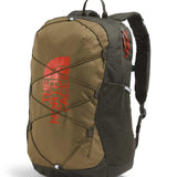 The North Face Kids' Court Jester Backpack - Water - Repellent Travel Bag, Spacious Main Compartment, for Tweens/Young Teens, Cedar/New Taupe Green/Lava Red, One Size