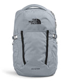 The North Face Pivoter Everyday Laptop Backpack - NPF, Mid Grey Dark Heather/TNF Black-NPF, One Size