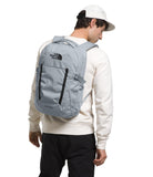 The North Face Pivoter Everyday Laptop Backpack - NPF, Mid Grey Dark Heather/TNF Black - NPF, One Size