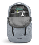 The North Face Pivoter Everyday Laptop Backpack - NPF, Mid Grey Dark Heather/TNF Black - NPF, One Size