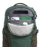 The North Face Recon Everyday Laptop Backpack - Daypack, Water Repellent, Laptop Sleeve, 2 Water Bottle Pockets, Duck Green/New Taupe Green, One Size