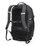 The North Face Router Everyday Laptop Backpack - Daypack, Water Repellent, Laptop Sleeve, Reflective Details, Asphalt Grey Light Heather/TNF Black-NPF, One Size