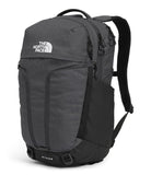 The North Face Surge Commuter Laptop Backpack - Daypack, Water Repellent, 15" Laptop Sleeve, Reflective Details, Asphalt Grey Light Heather/TNF Black - NPF, One Size