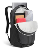 The North Face Surge Commuter Laptop Backpack - Daypack, Water Repellent, 15" Laptop Sleeve, Reflective Details, Asphalt Grey Light Heather/TNF Black - NPF, One Size