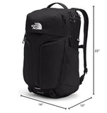 The North Face Surge Commuter Laptop Backpack, TNF Black/TNF Black, One Size